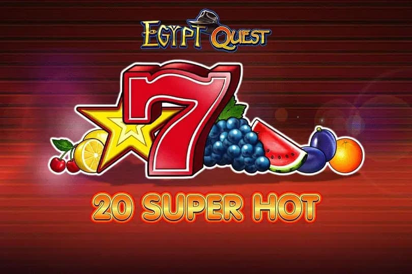 20 Super Hot Egypt Quest - Slot Amusnet | RTP 90.09% | MisterTopCasino