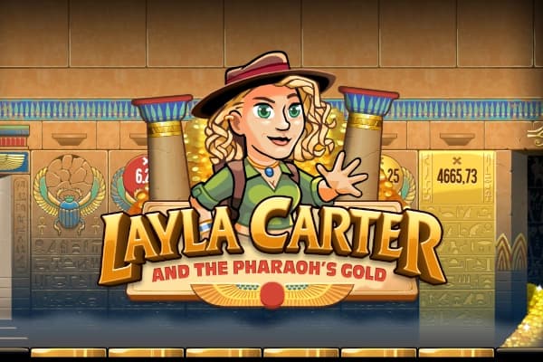 Layla Carter and the Pharaoh's Gold - Slot CG Games | RTP 96.01% | MisterTopCasino