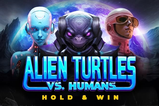 Alien Turtles vs. Humans - Slot Tom Horn Gaming | RTP N/A | MisterTopCasino