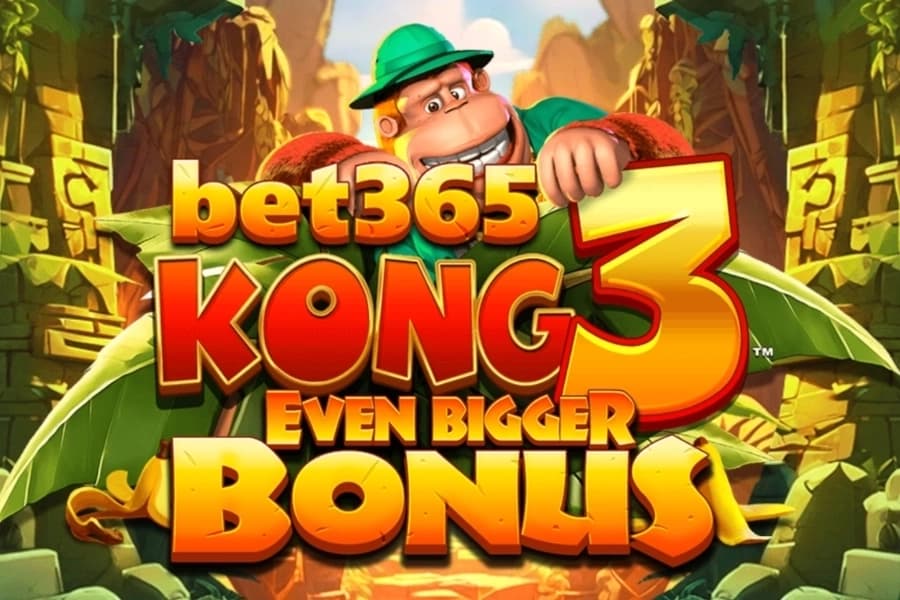Bet365 Kong 3 Even Bigger Bonus - Slot Blueprint Gaming | RTP N/A | MisterTopCasino