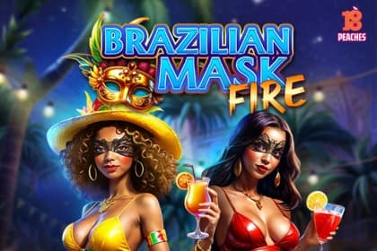 Brazilian Mask Fire - Slot 18Peaches | RTP 96.02% | MisterTopCasino