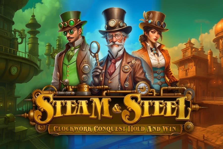 Steam & Steel - Clockwork Conquest - Slot CasinoWebScripts | RTP N/A | MisterTopCasino