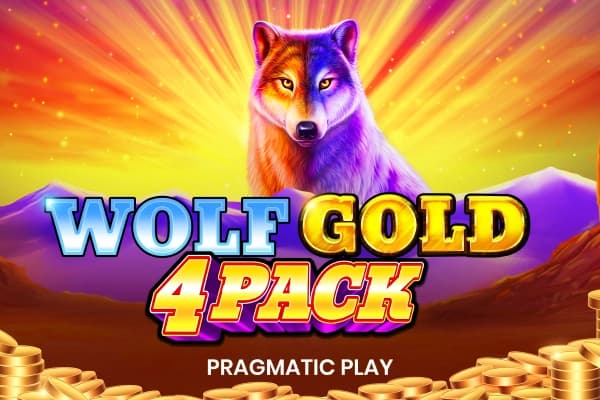 Wolf Gold 4 Pack - Slot Pragmatic Play | RTP 96.51% | MisterTopCasino