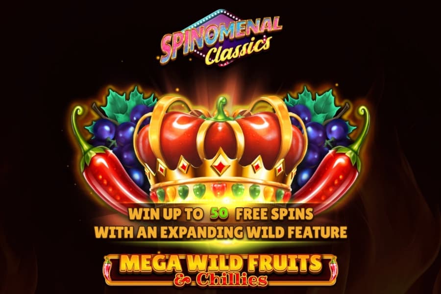 Mega Wild Fruits & Chillies - Slot Spinomenal | RTP N/A | MisterTopCasino