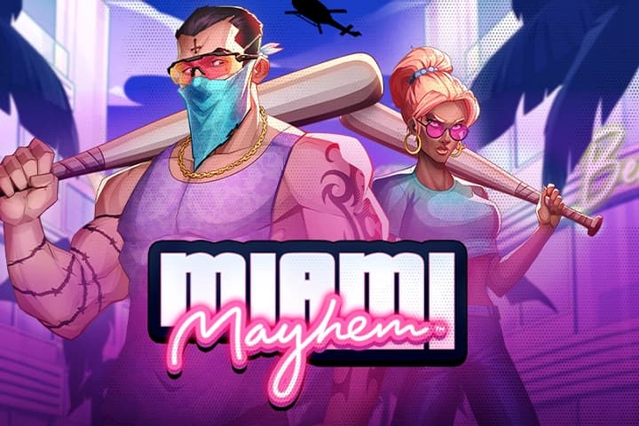 Miami Mayhem - Slot Hacksaw Gaming | RTP N/A | MisterTopCasino