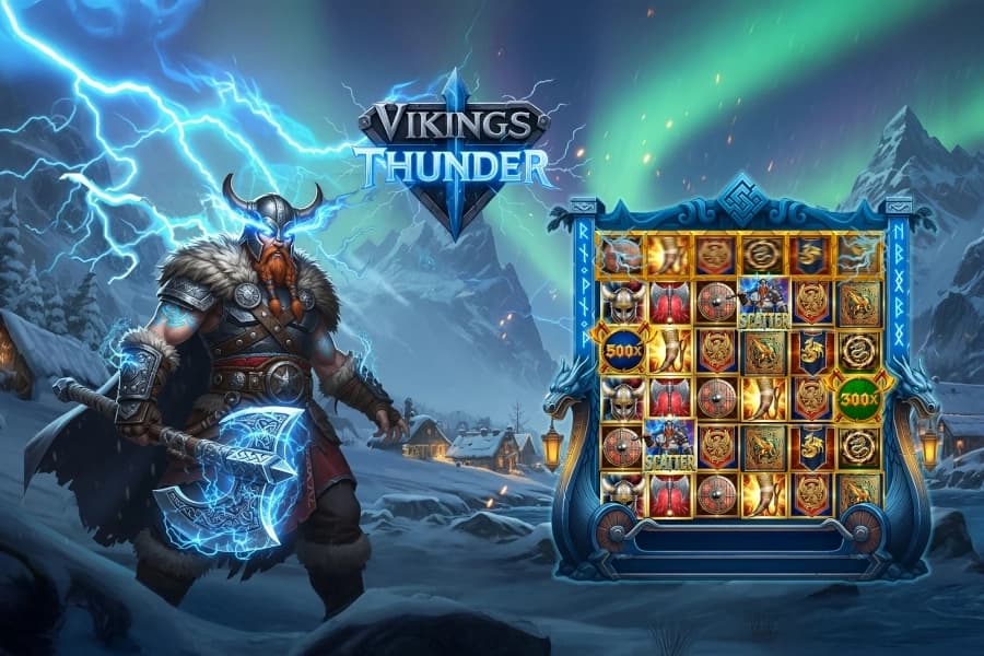 Vikings Thunder - Slot GameTimeTec | RTP N/A | MisterTopCasino