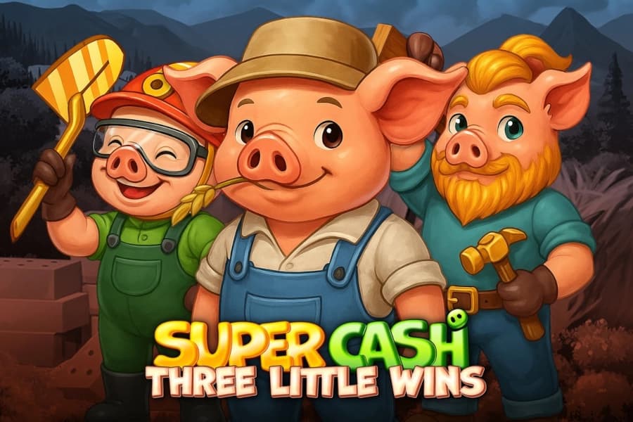 Super Cash: Three Little Wins - Slot OctoPlay | RTP N/A | MisterTopCasino