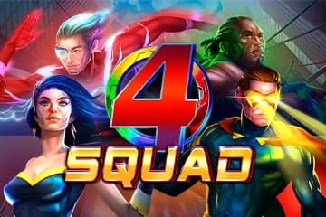 4Squad - Slot Red Tiger Gaming | RTP 95.72% | MisterTopCasino