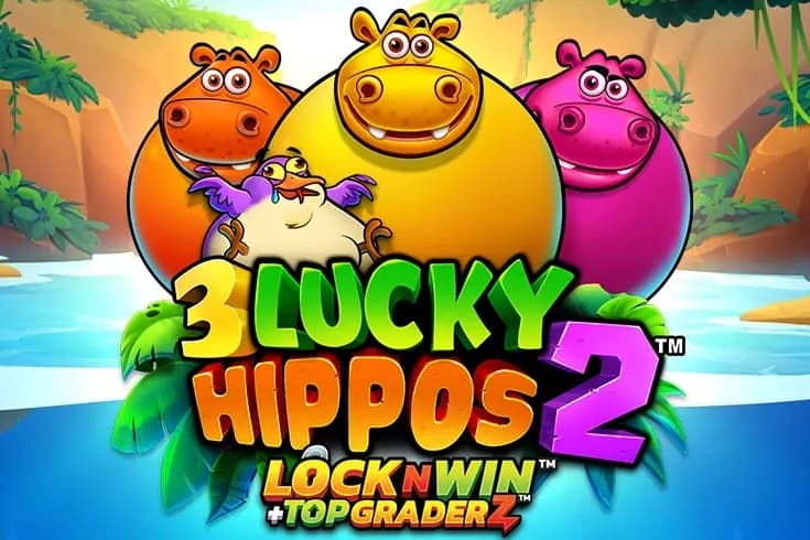 3 Lucky Hippos 2 - Slot PearFiction | RTP N/A | MisterTopCasino