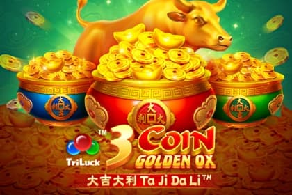 3 Coin Golden Ox - Slot TaDa Gaming | RTP N/A | MisterTopCasino