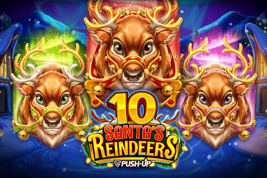 10 Santa's Reindeers - Slot Push Gaming | RTP N/A | MisterTopCasino