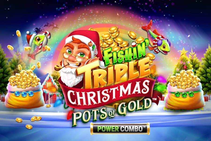 Fishin' Triple Christmas Pots of Gold Power Combo - Slot Gameburger Studios | RTP N/A | MisterTopCasino