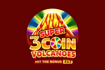 3 Super Coin Volcanoes - Slot 3 Oaks Gaming | RTP N/A | MisterTopCasino
