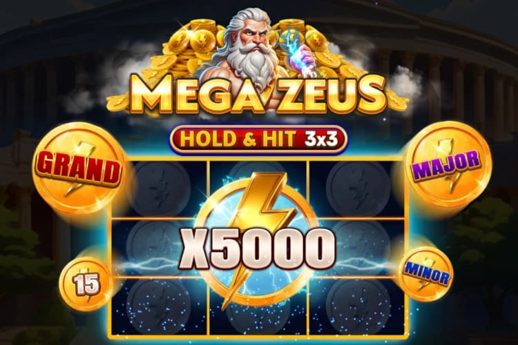 Mega Zeus - Hold & Hit 3x3 - Slot Spinomenal | RTP N/A | MisterTopCasino