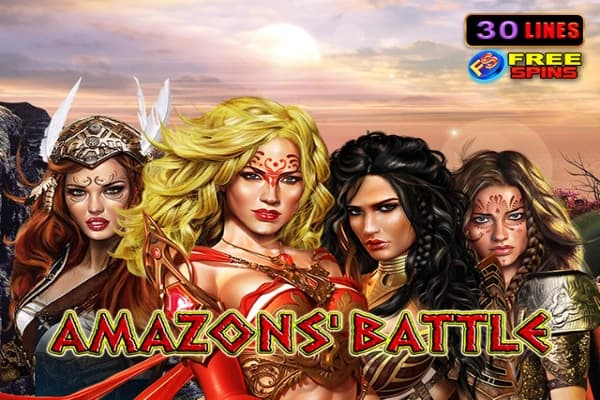 Amazons' Battle - Slot Amusnet | RTP 96.17% | MisterTopCasino