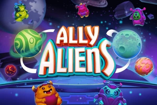 Ally Aliens - Slot Playnetic | RTP 96.5% | MisterTopCasino