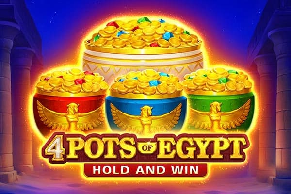 4 Pots of Egypt - Slot 3 Oaks Gaming | RTP N/A | MisterTopCasino