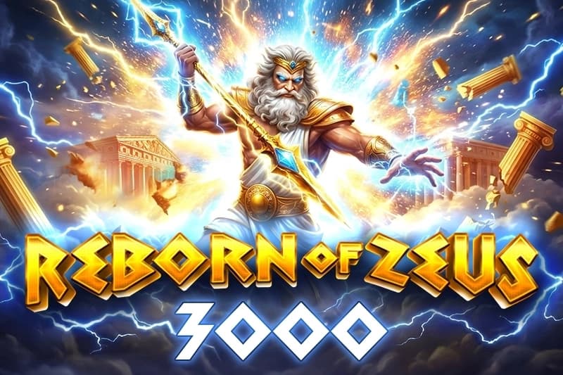 Reborn of Zeus 3000 - Slot Tom Horn Gaming | RTP N/A | MisterTopCasino