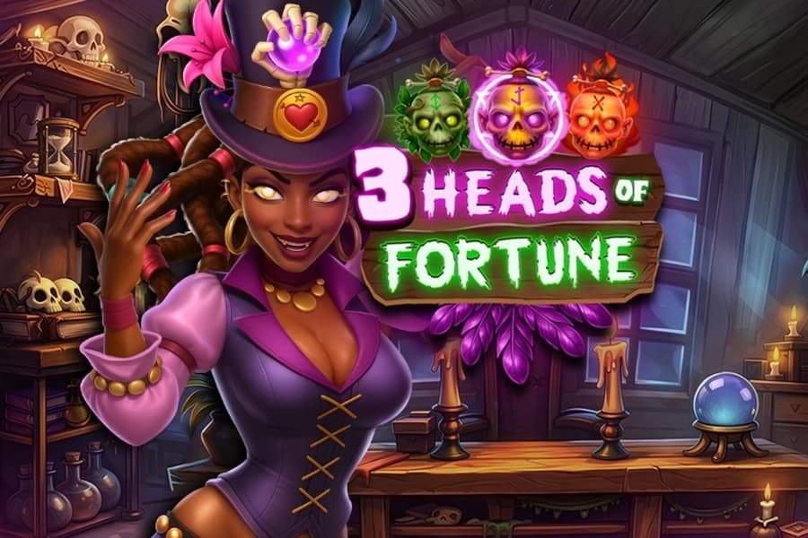 3 Heads of Fortune - Slot Qora Games | RTP N/A | MisterTopCasino