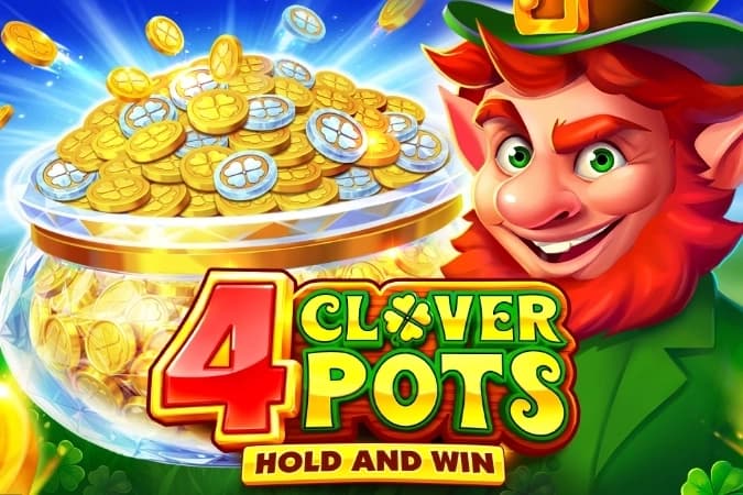 4 Clover Pots - Slot 3 Oaks Gaming | RTP N/A | MisterTopCasino