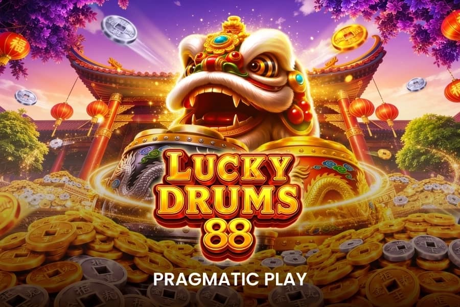 Lucky Drums 88 - Slot Pragmatic Play | RTP 96.53% | MisterTopCasino