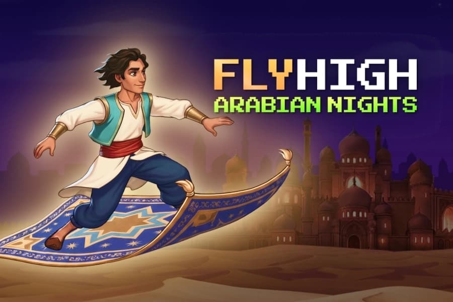 Fly High: Arabian Nights - Slot Mascot Gaming | RTP N/A | MisterTopCasino