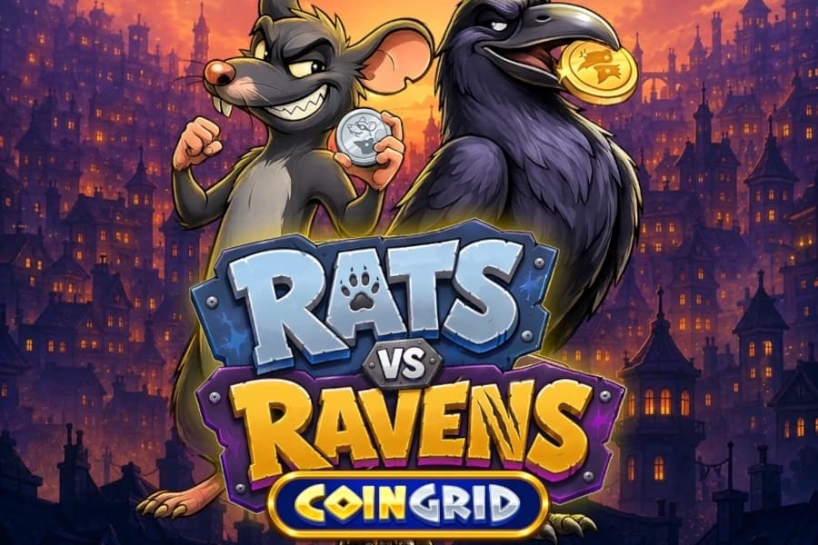 Rats vs Ravens Coin Grid - Slot Maxxi Labs | RTP N/A | MisterTopCasino