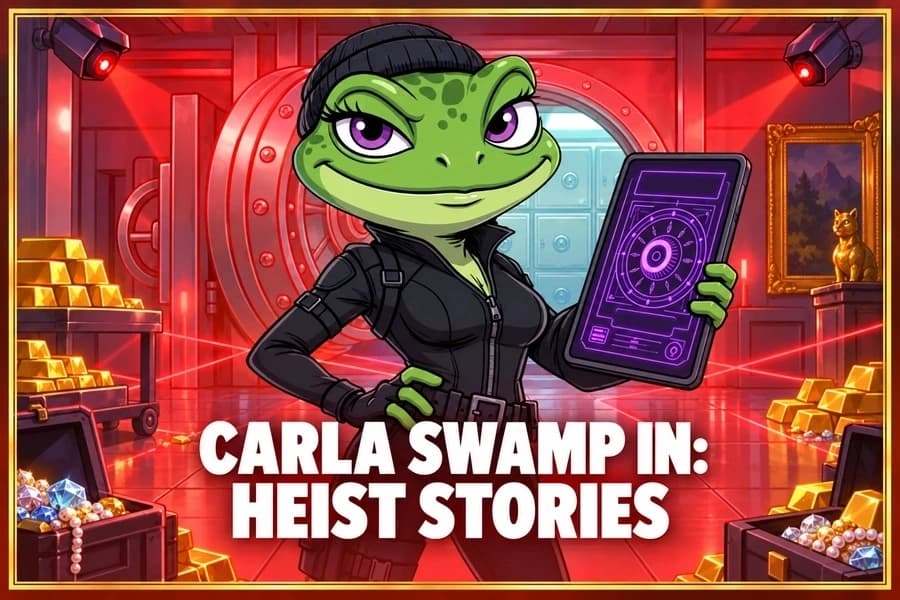 Carla Swamp in: Heist Stories - Slot Hexa Rash | RTP N/A | MisterTopCasino