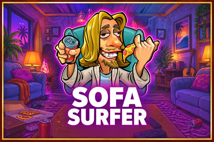 Sofa Surfer - Slot Knucklehead Syndicate | RTP N/A | MisterTopCasino