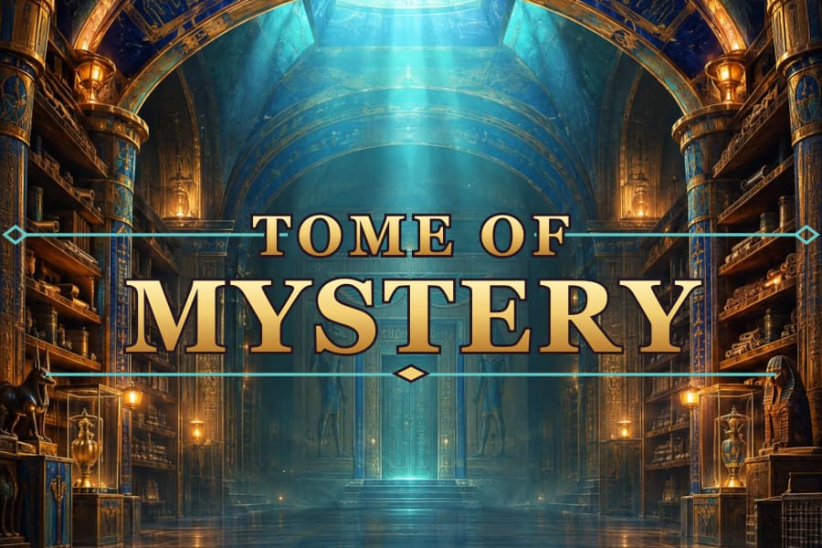 Tome of Mystery - Slot Urgent Games | RTP N/A | MisterTopCasino
