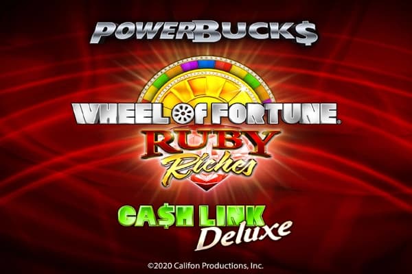 PowerBucks Wheel of Fortune Ruby Riches - Slot IGT | RTP N/A | MisterTopCasino