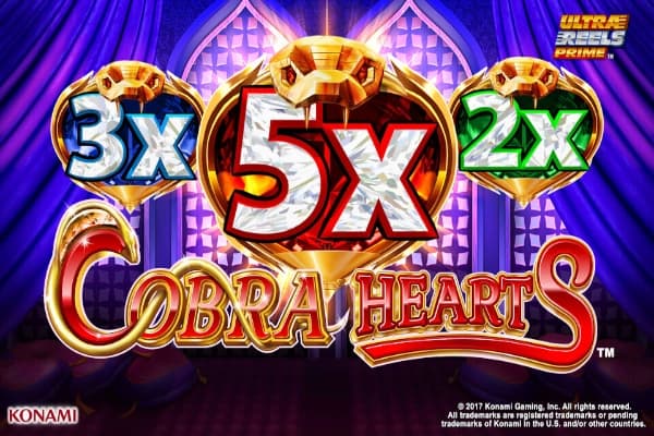 Cobra Hearts - Slot Konami | RTP N/A | MisterTopCasino