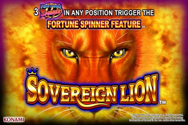 Sovereign Lion - Slot Konami | RTP N/A | MisterTopCasino