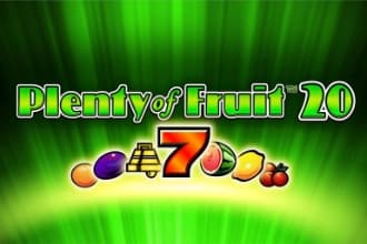 Plenty of Fruit 20 - Slot Greentube | RTP N/A | MisterTopCasino