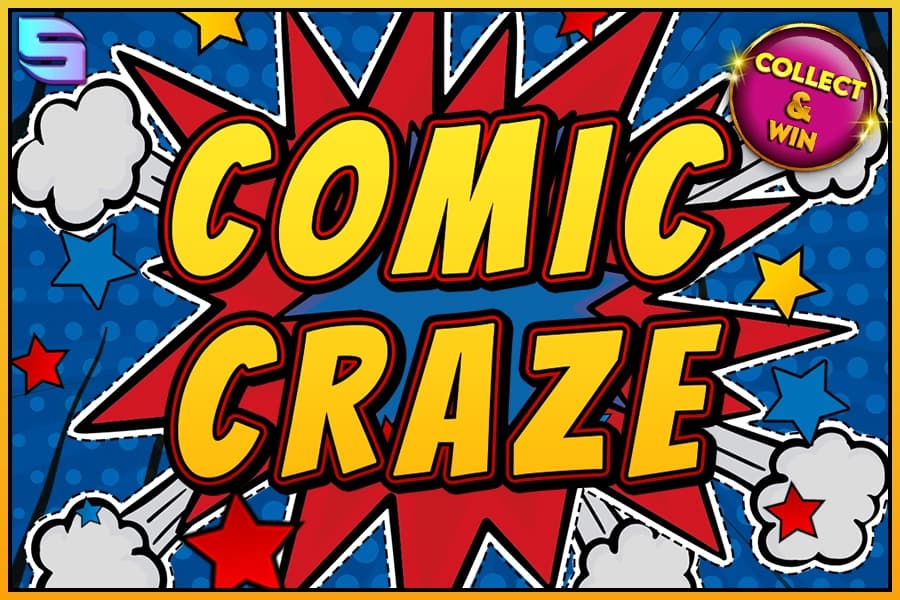 Comic Craze - Slot Spinomenal | RTP 95.42% | MisterTopCasino