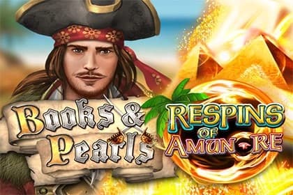 Books & Pearls Respins of Amun Re - Slot Gamomat | RTP N/A | MisterTopCasino