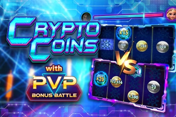 Crypto Coins with PVP Bonus Battle - Slot Live22 | RTP 97% | MisterTopCasino