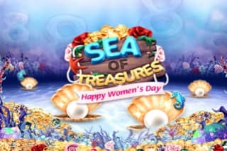 Sea of Treasures Happy Women's Day - Slot 7777 gaming | RTP N/A | MisterTopCasino