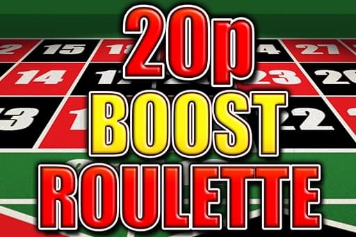 20p Boost Roulette - Slot Inspired Gaming | RTP N/A | MisterTopCasino