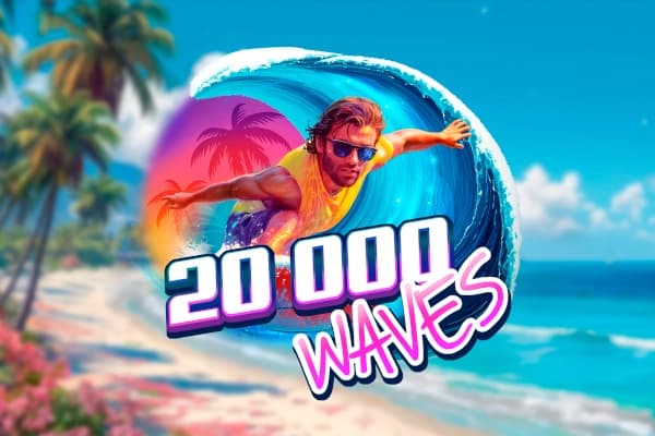 20,000 Waves - Slot Red Rake Gaming | RTP N/A | MisterTopCasino