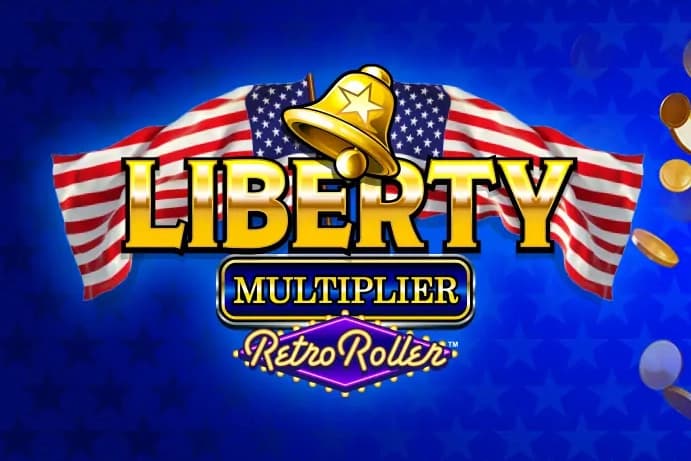 Liberty Multiplier Retro Roller - Slot Games Global | RTP 96.15% | MisterTopCasino