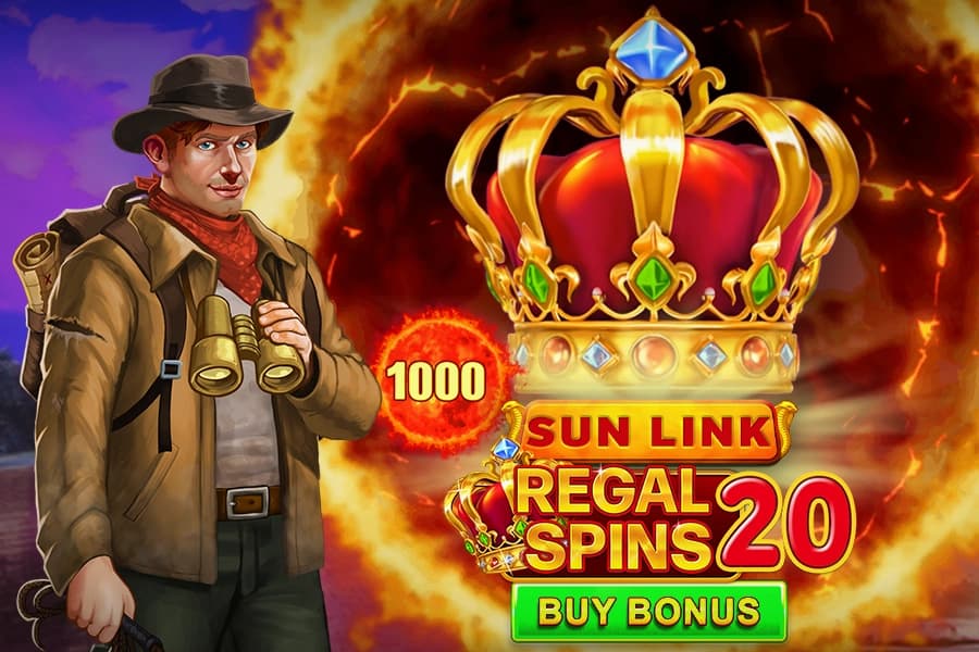 Regal Spins 20 Sun Link - Slot Pateplay | RTP 96.21% | MisterTopCasino