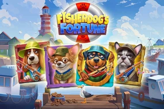Fisherdog's Fortune - Slot Armadillo Studios | RTP 96% | MisterTopCasino