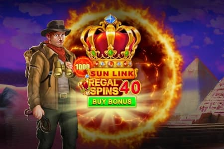 Regal Spins 40 Sun Link - Slot Pateplay | RTP 96.22% | MisterTopCasino