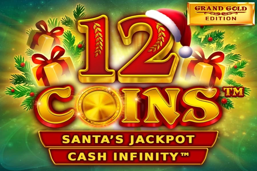 12 Coins Grand Gold Edition Santa's Jackpots - Slot Wazdan | RTP 96.13% | MisterTopCasino