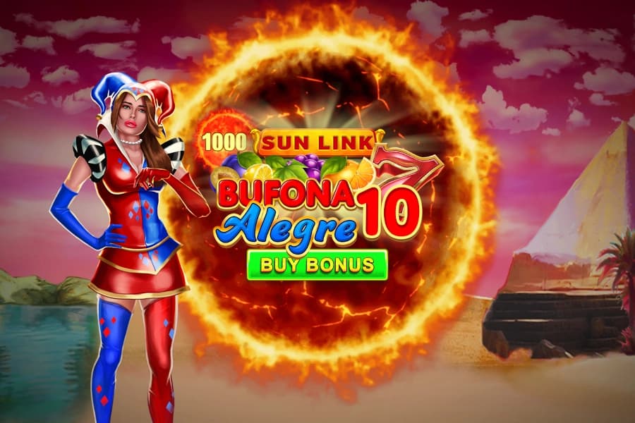 Bufona Alegre 10 Sun Link - Slot Pateplay | RTP 96.23% | MisterTopCasino