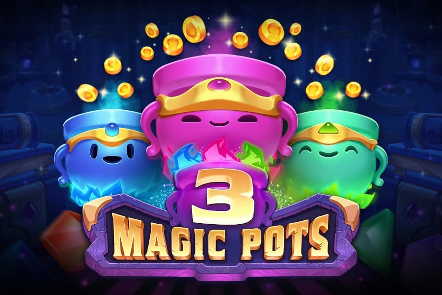 3 Magic Pots - Slot Push Gaming | RTP 94.25% | MisterTopCasino