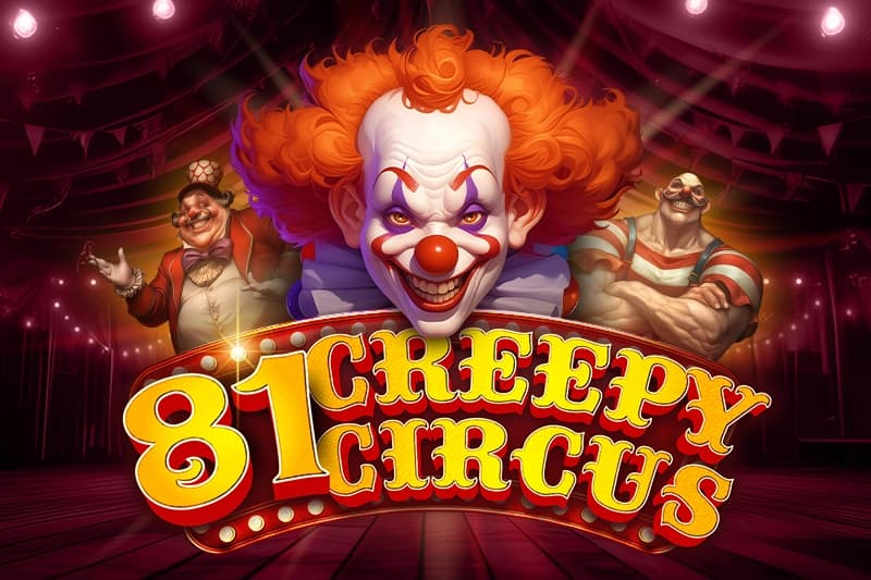81 Creepy Circus - Slot Tom Horn Gaming | RTP 95.09% | MisterTopCasino