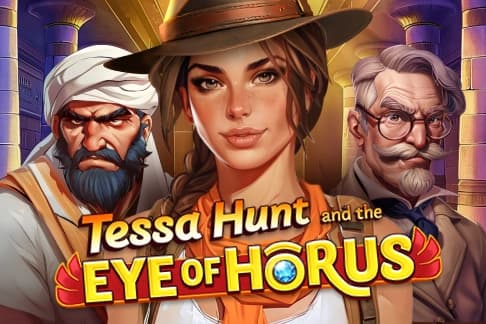 Tessa Hunt and the Eye of Horus - Slot Mascot Gaming | RTP 94.65% | MisterTopCasino