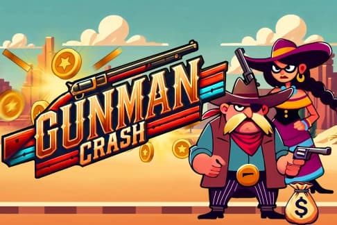 Gunman Crash - Slot Mascot Gaming | RTP N/A | MisterTopCasino